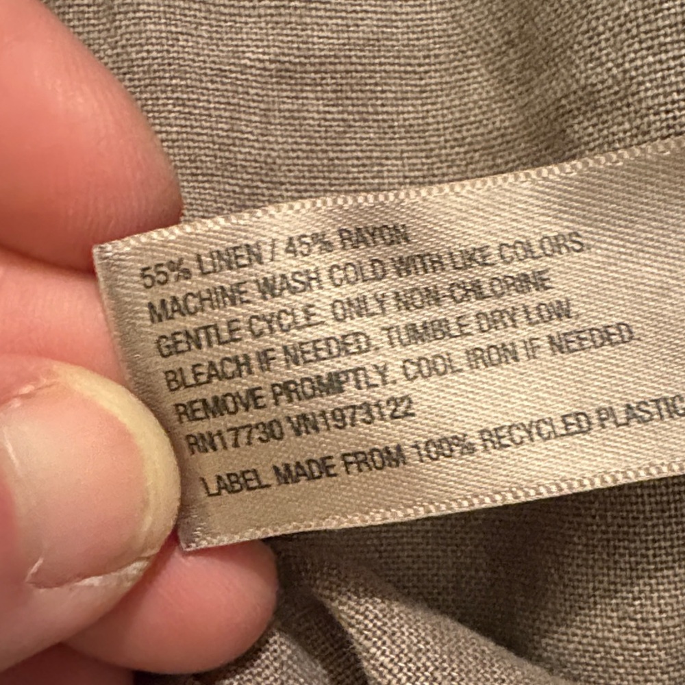 Universal Thread Button-Front A-Line Midi Skirt i… - image 4